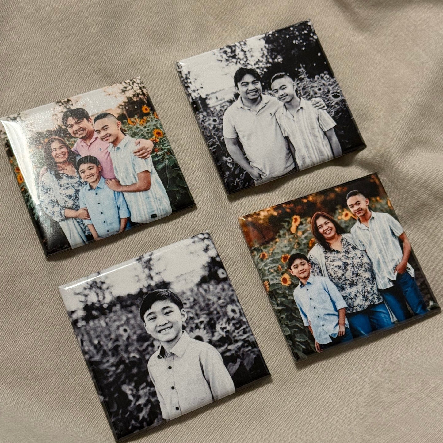 2x2 Picture Magnets  (9 photos)