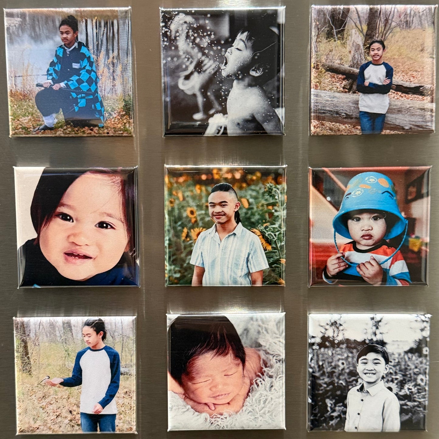 2x2 Picture Magnets  (9 photos)